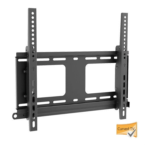BRATECK 32-55" Anti-theft Tilting Curved & Flat Panel TV Wall Mount