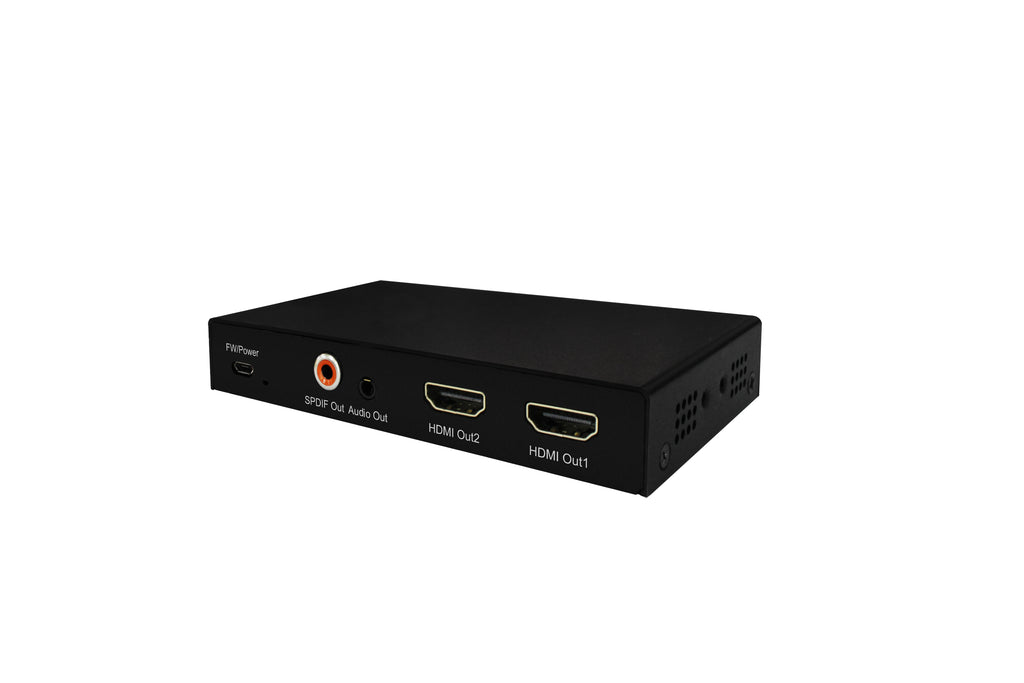 1X2 Splitter/2x1 Switch 4K@60hz YUV4:4:4 18Gbps Support HDCP2.2, HDR10