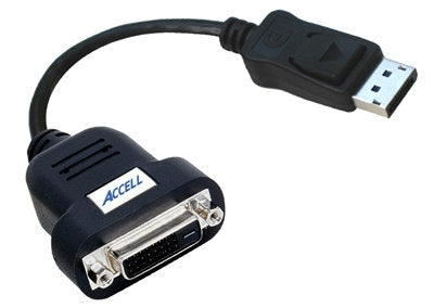 Accell DisplayPort to DVI-D Active Single-Link Adapter
