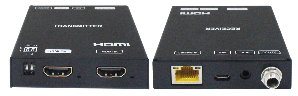 HDMI2.0 70M 4K 18G Extender With Loop Out, Support HDR10, Dual POC, SPDIF, Audio Extraction.