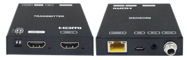 HDMI2.0 70M 4K 18G Extender With Loop Out, Support HDR10, Dual POC, SPDIF, Audio Extraction.