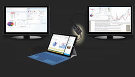 Accell Mini DisplayPort 1.2 to 2 DisplayPort Multi-Display MST Hub