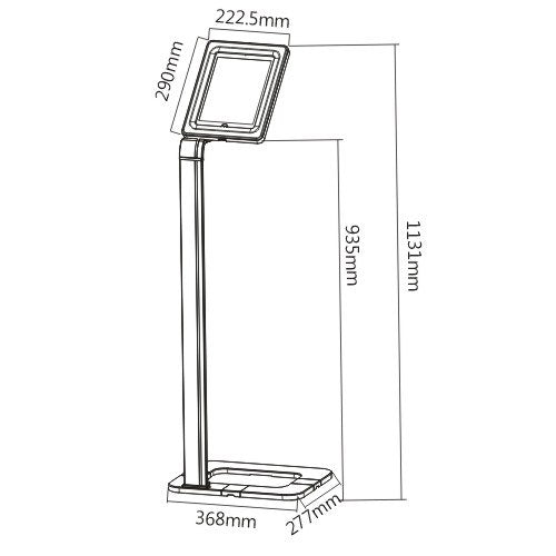 Universal Anti-theft Tablet Floor Stand