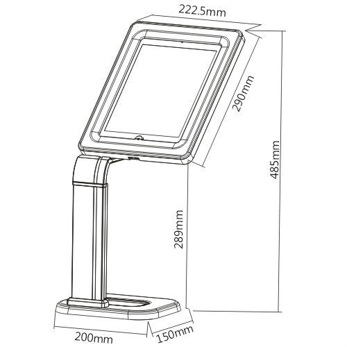 Universal Anti-theft Tablet Desk Stand