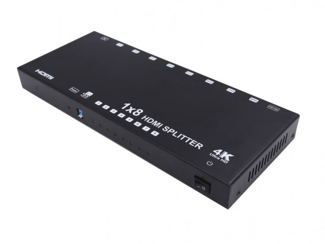 1 in 8 out HDMI 2.0 4Kx2K UHD Splitter