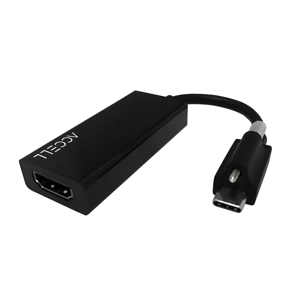 Accell USB-C to HDMI 2.0 Adapter - CEC Enabled, Full Support Google Hangouts Meet