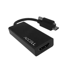 Load image into Gallery viewer, Accell USB-C to HDMI 2.0 Adapter - CEC Enabled, Full Support Google Hangouts Meet